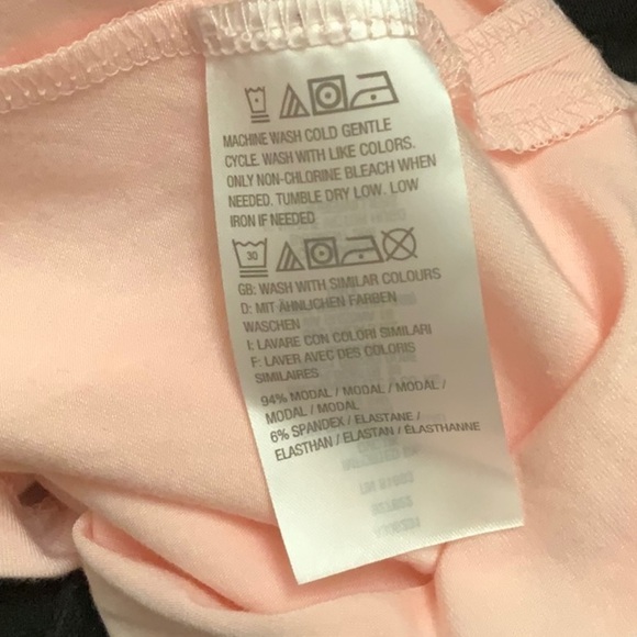 H by HALSTON pink long tee shirt. Size XL - Picture 7 of 7